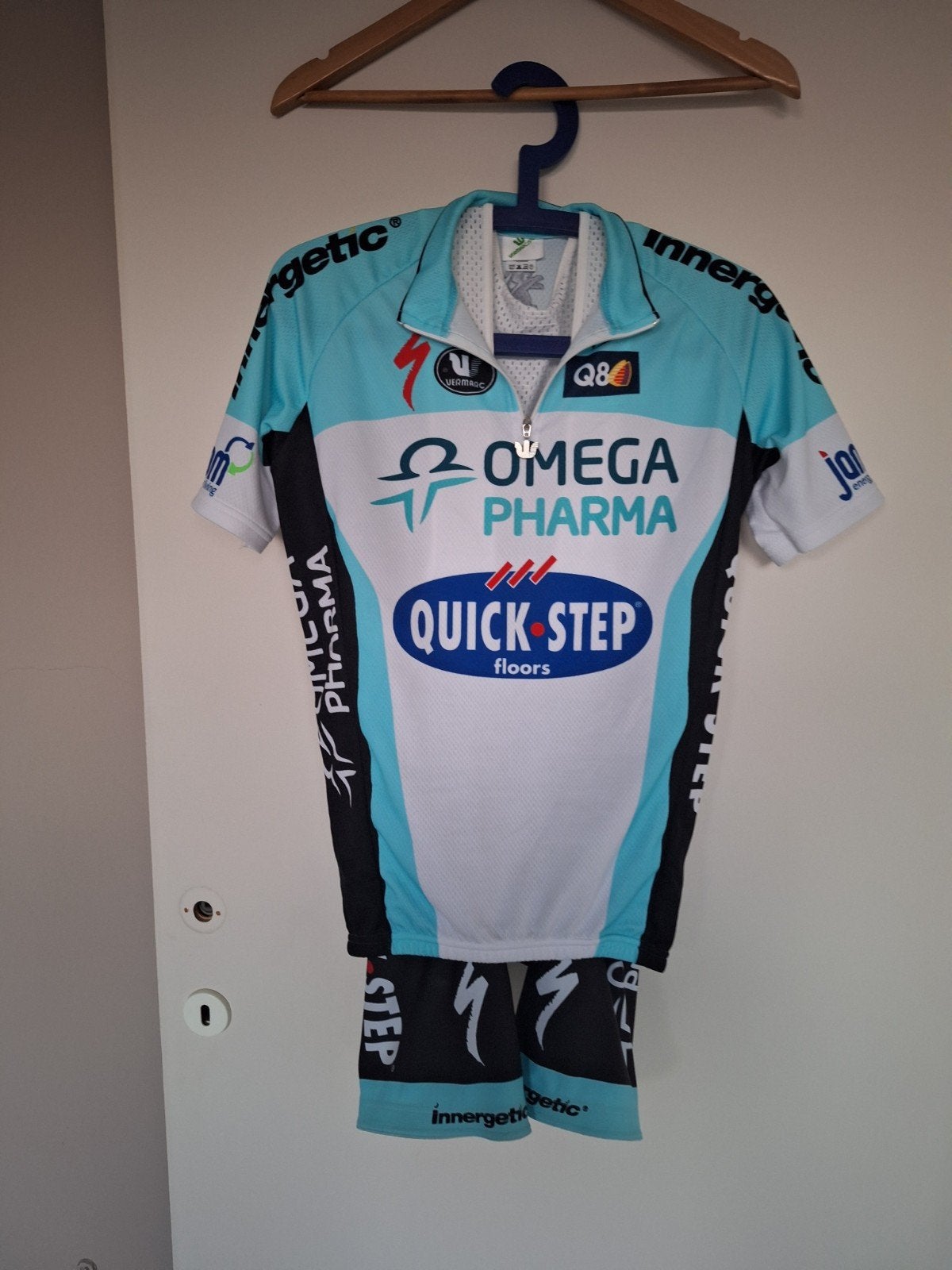 Fietsoutfit Omega Pharma - Quick Step, Ophalen of Verzenden