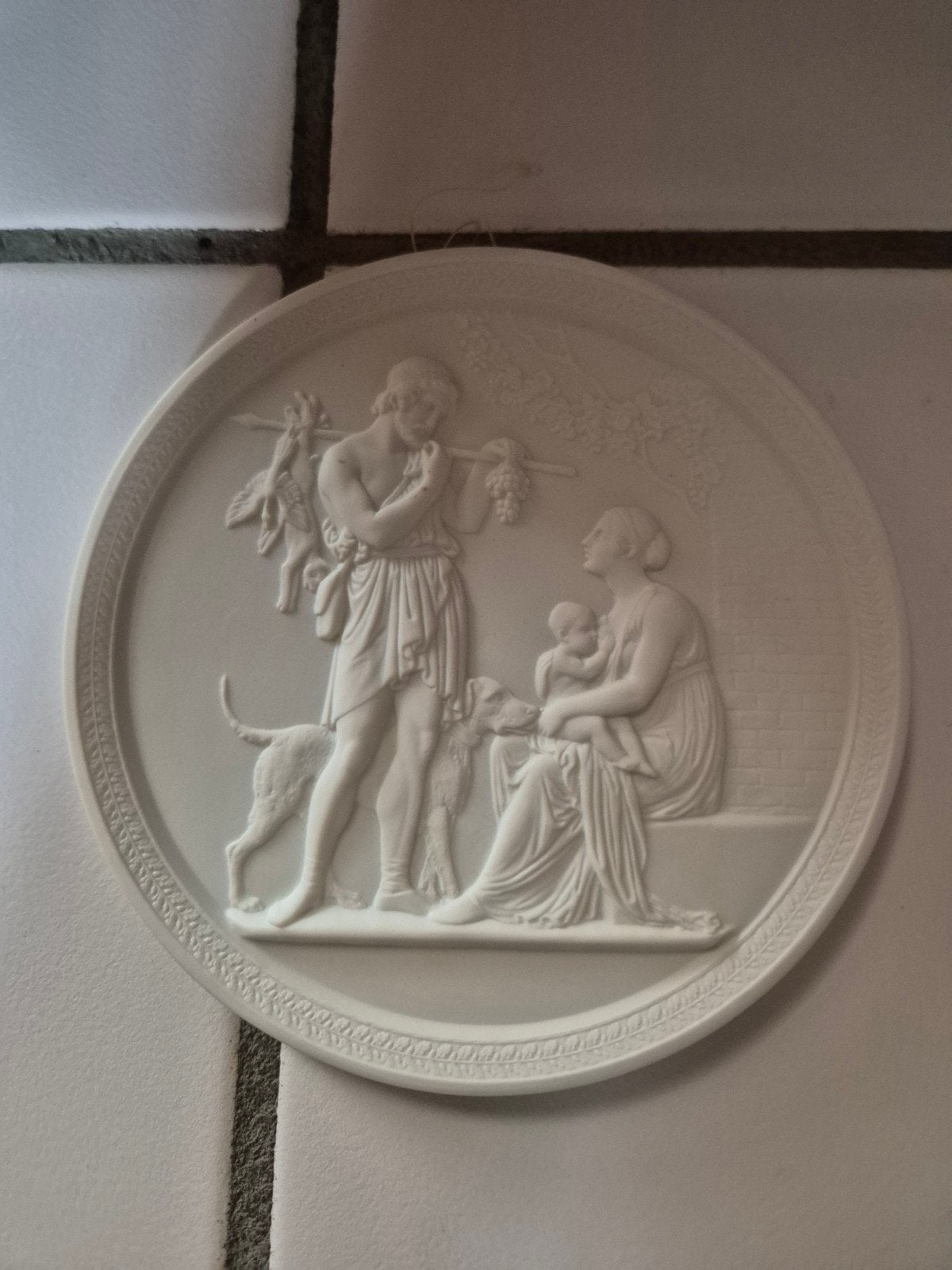 Antiek biscuit (keramiek), Ophalen