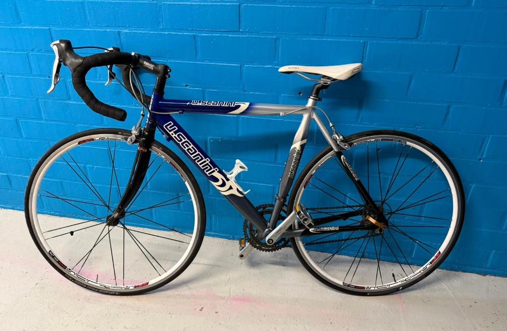 Uscannini racefiets, Fietsen en Brommers, Fietsen | Racefietsen, Zo goed als nieuw, Heren, Ophalen