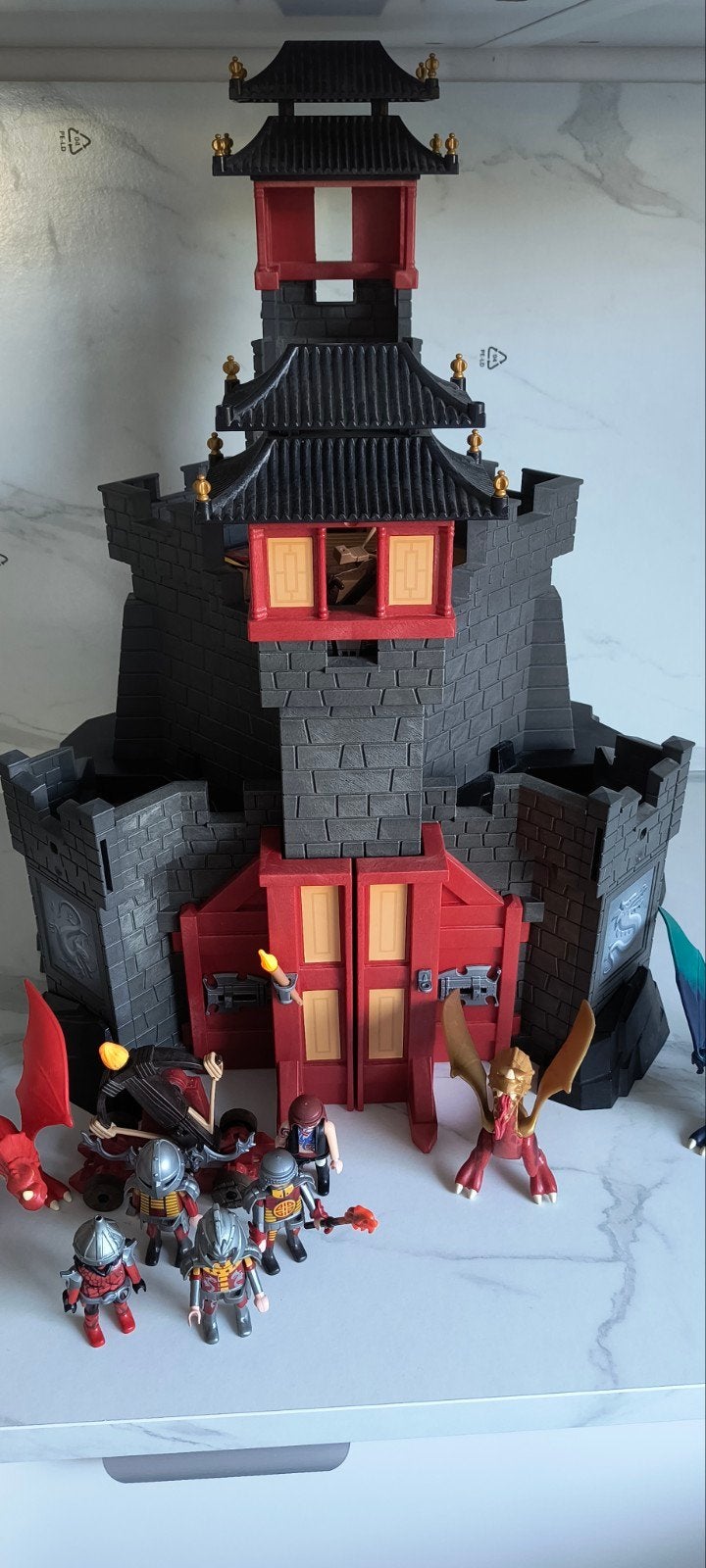 Groot drakenkasteel van Playmobil, Ophalen of Verzenden