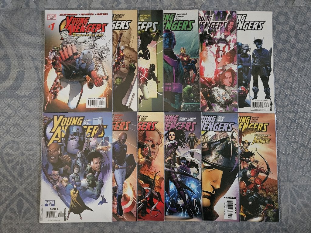 Young Avengers (vol.1) #1-12 (completed - 2005), Enlèvement ou Envoi, Série complète ou Série, Comme neuf, Amérique