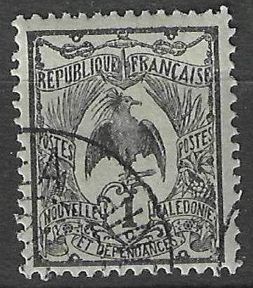 Nieuw Caledonie 1905/1907 - Yvert 88 - Maarschalk Petai (ST), Verzenden, Gestempeld