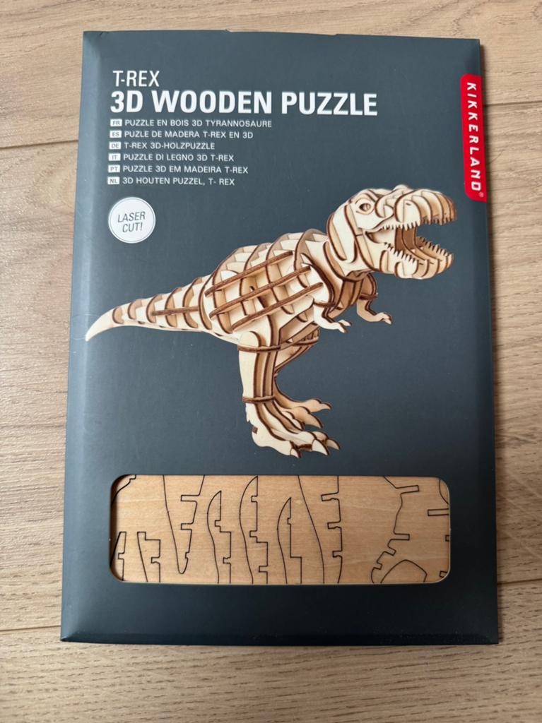 3D Wooden Puzzle, Hobby en Vrije tijd, Ophalen of Verzenden, Minder dan 500 stukjes, Zo goed als nieuw, Rubik's of 3D-puzzel