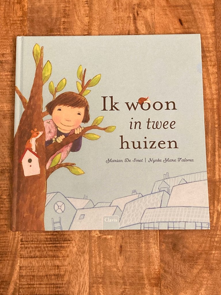 Prentenboek - Ik woon in twee huizen - Clavis, Enlèvement ou Envoi, Utilisé, Marian De Smet