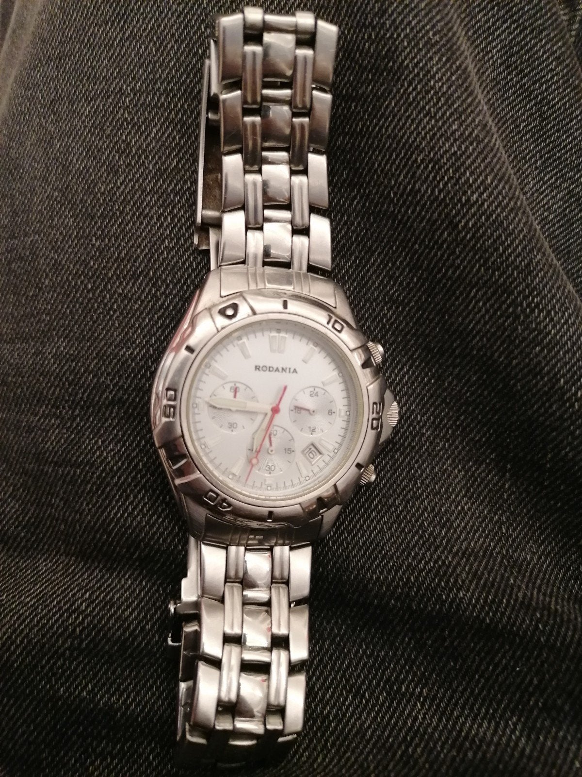 montre Rodania homme, Montre-bracelet, Autres marques, Enlèvement ou Envoi, Acier