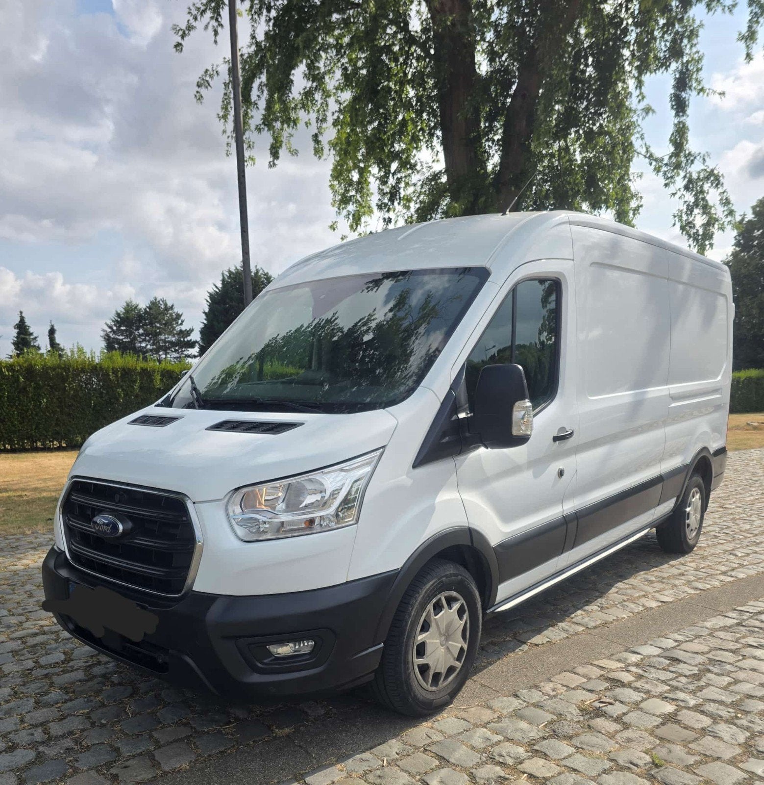 Camionette Ford Transit L3/H2 2022 160dkm airco., Diesel, Particulier, Ford, Te koop