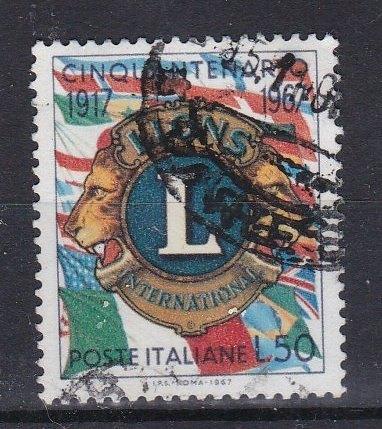 Italie 1967 - n 1245, Envoi, Affranchi