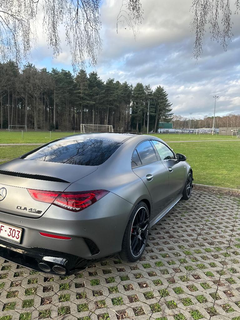 MERCEDES CLA AMG 45 S, Auto's, Automaat, 4 cilinders, Xenon verlichting, Alcantara