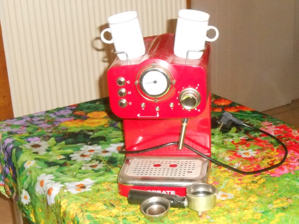 koffiemachine, Elektronische apparatuur, Ophalen, Koffiemachine, Gemalen koffie, Zo goed als nieuw