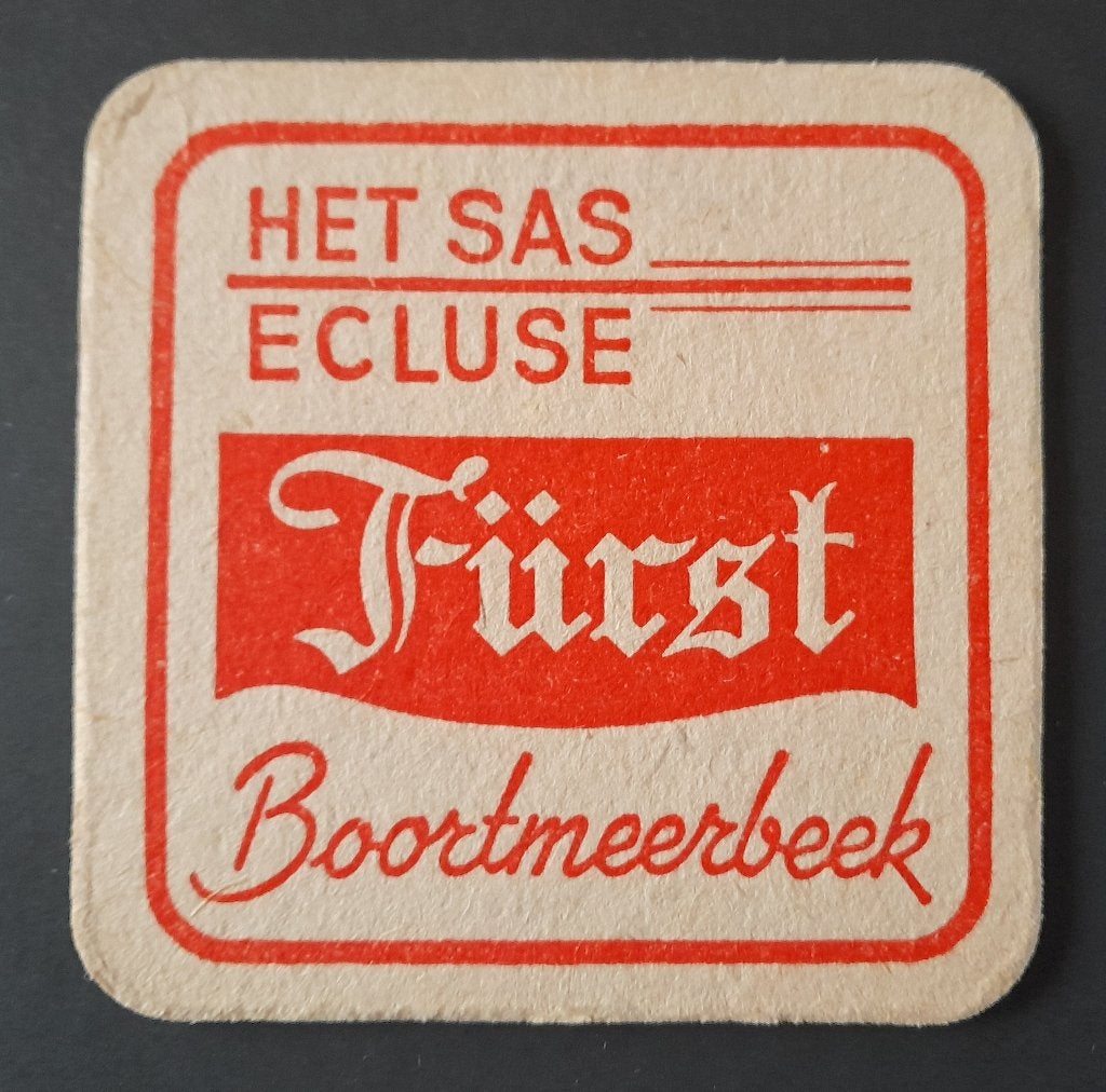 Brasserie Het Sas Ecluse Sous Bock Recto/Verso, Envoi, Utilisé, Sous-bock, Autres marques