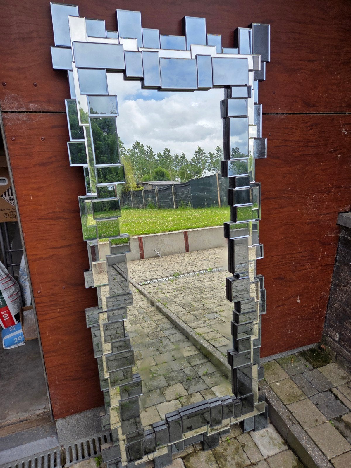 Spiegel Art Deco-stijl, Ophalen
