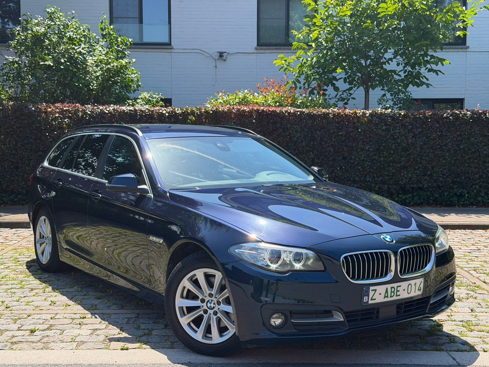 BMW 520D Facelift Automatic - 121000km - Full Optie -Euro 6B, Autos, BMW, Cuir, Euro 6, Entretenue par le concessionnaire, 5 portes