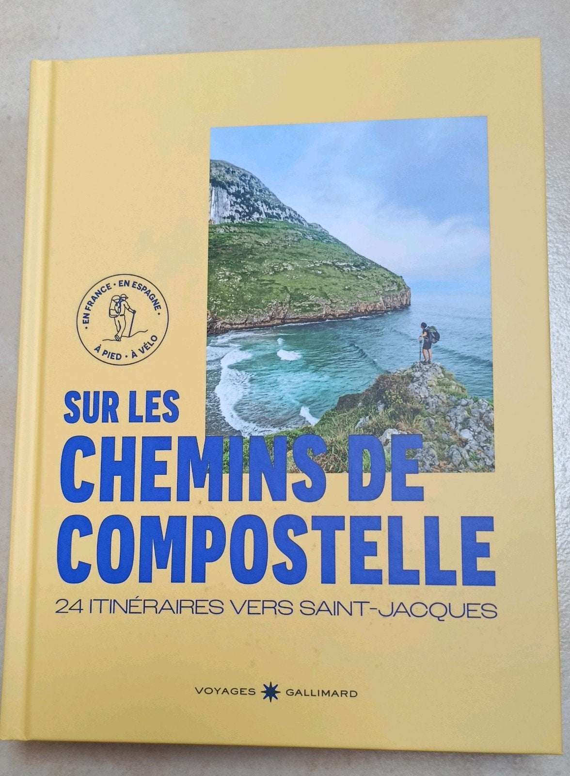 Livre sur les Chemins de Compostelle, Boeken, Fiets- of Wandelgids, Europa, Nieuw, Ophalen