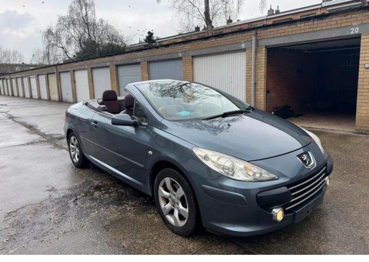 Peugeot 307 cabriolet. Zetel verwarming, Auto's, Saab, Automaat, Cabriolet, Bedrijf, Boordcomputer
