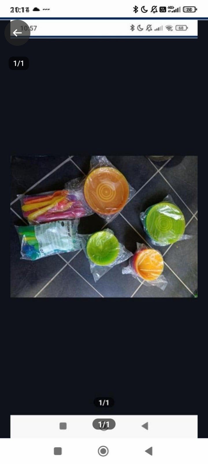 bestek plastic, Huis en Inrichting, Ophalen