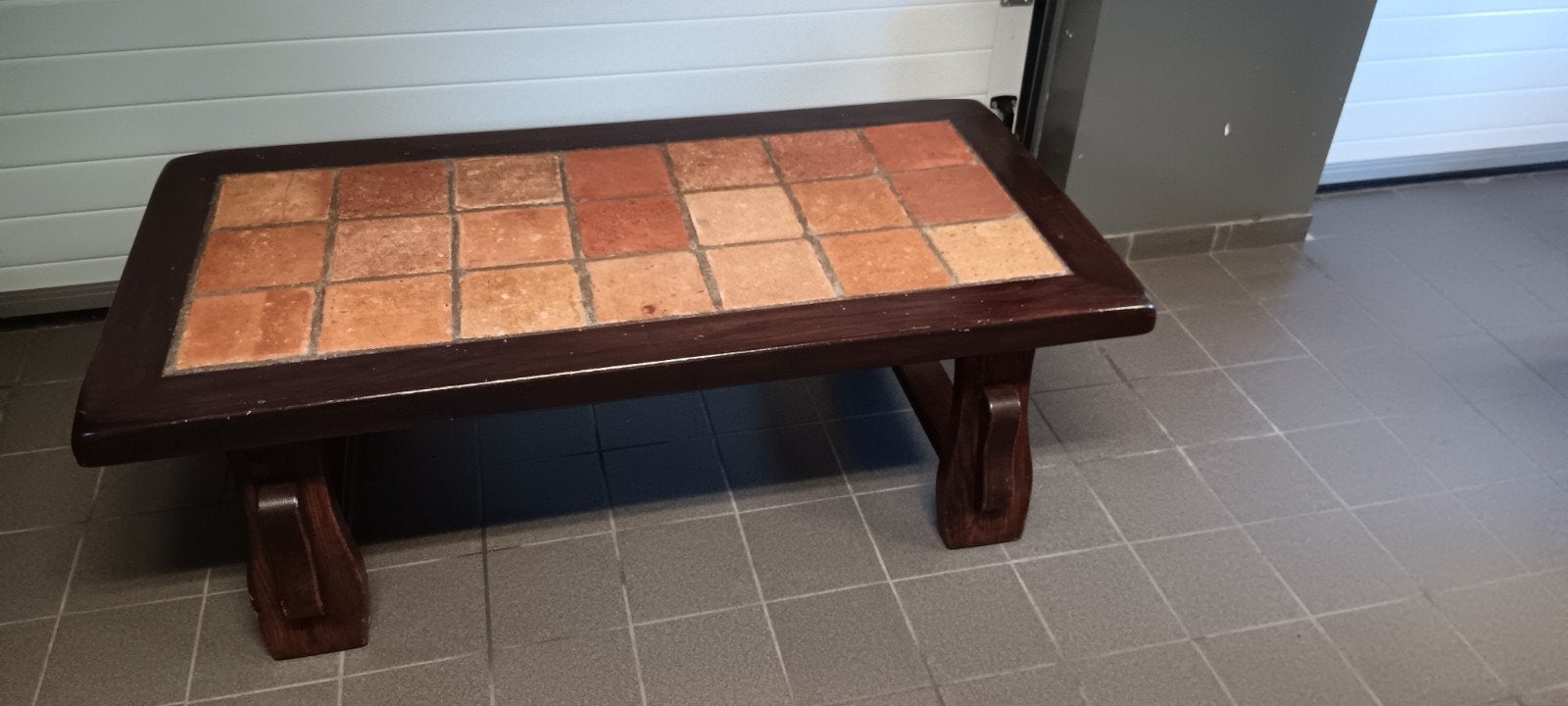 salon tafel, Ophalen