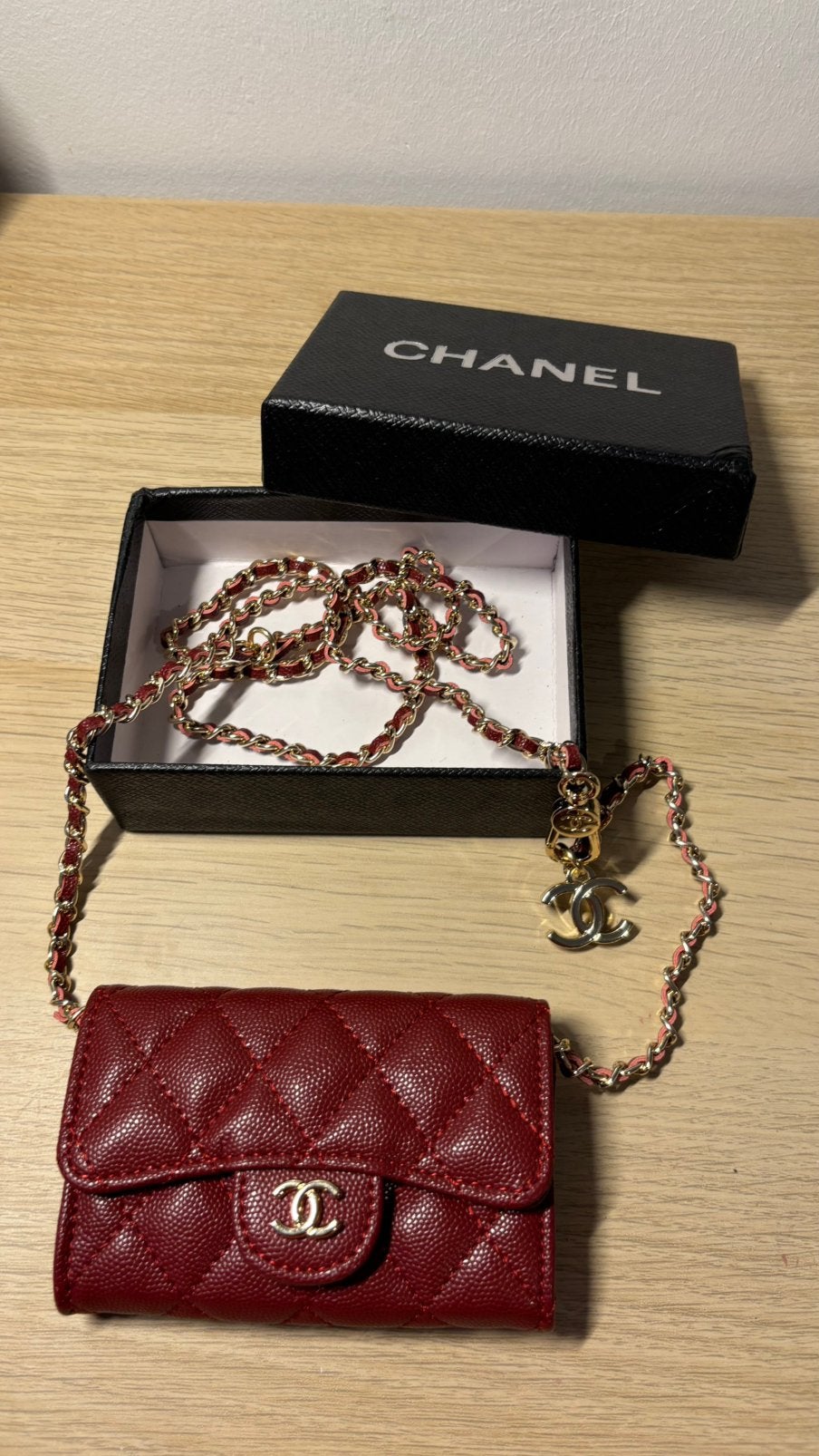 Mini sac cc bordeaux, Enlèvement ou Envoi, Neuf, Rouge