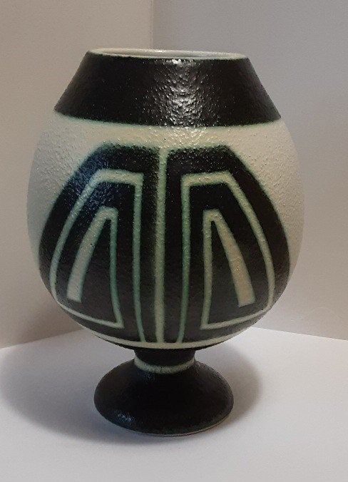 Art Deco vaas Ernest D´Hossche Boch Fr., Antiek en Kunst, Antiek | Vazen, Verzenden