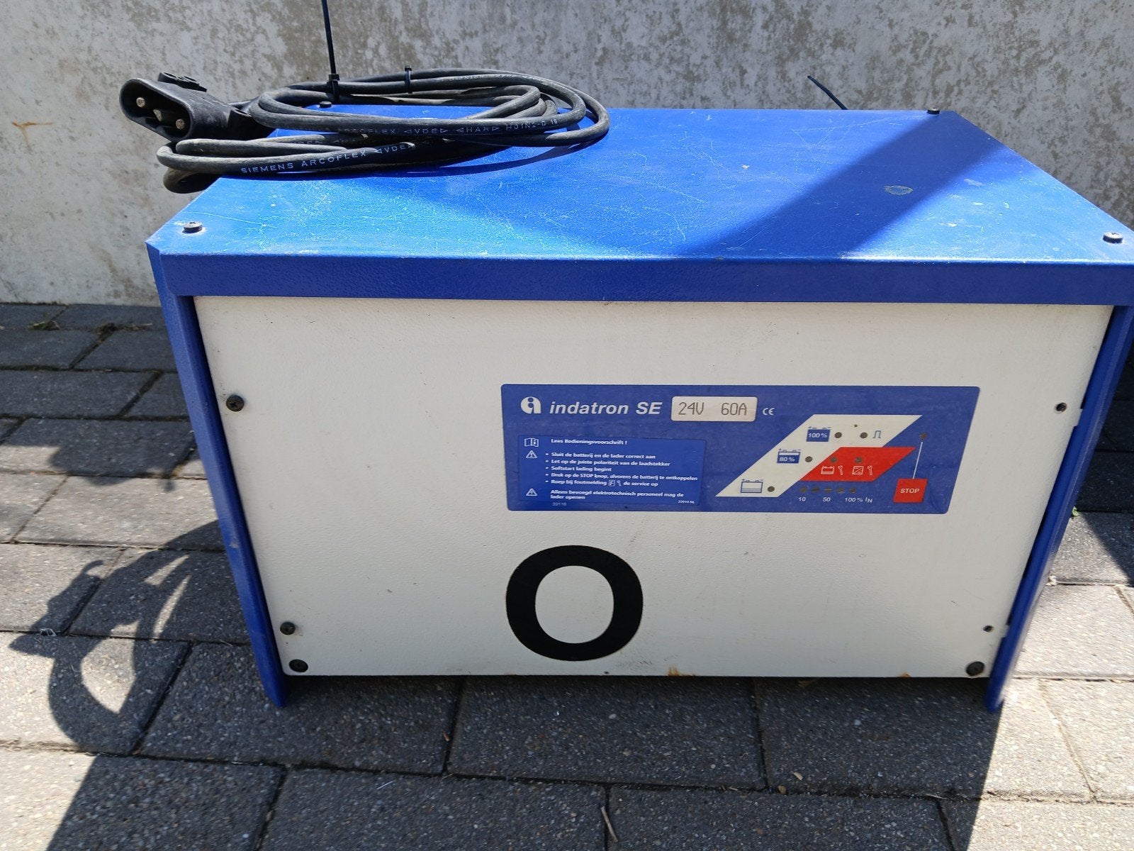 Lader 24 v, Ophalen