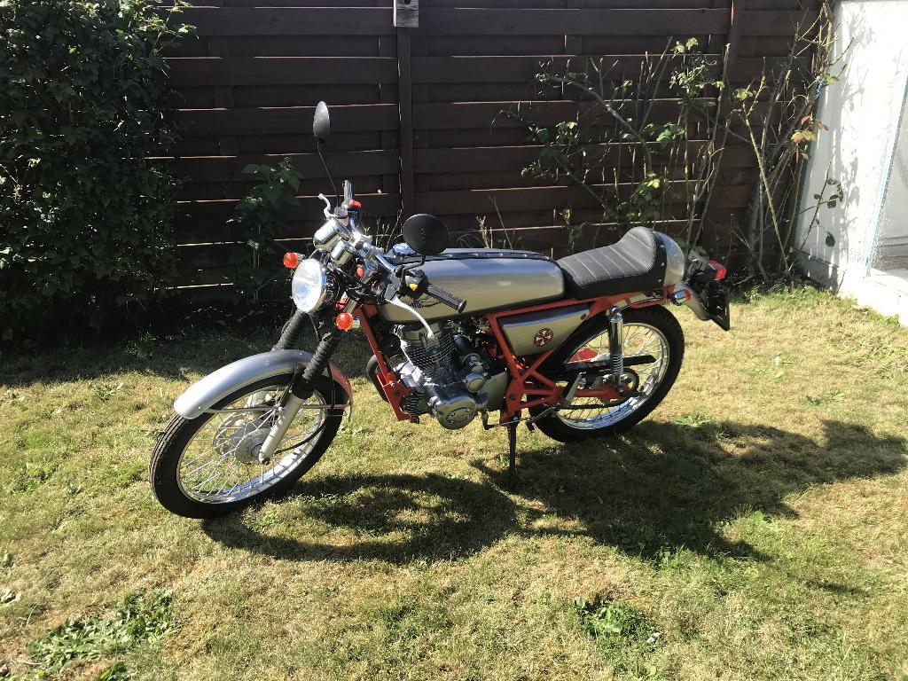 SkyTeam Ace 125 CafeRacer, Fietsen en Brommers, Brommers | Overige merken, Ophalen, Skyteam, 125 cc, 5 versnellingen