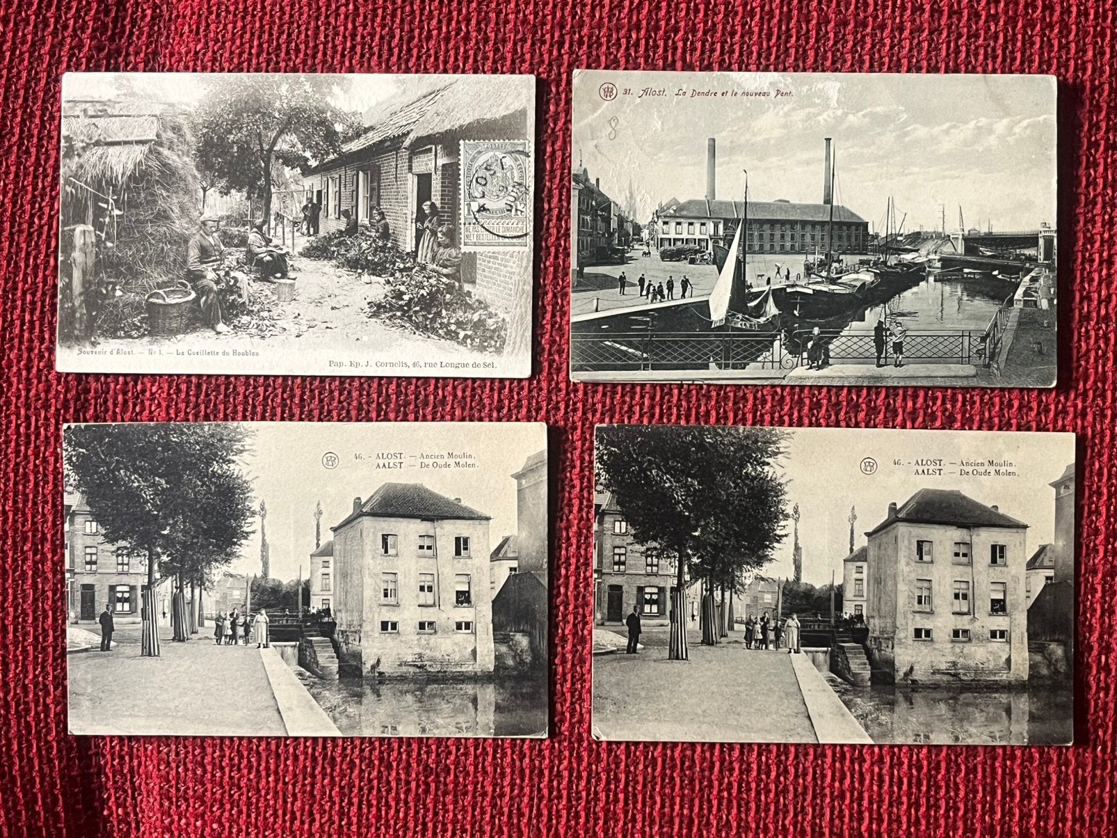 Oude postkaarten Aalst, Verzamelen, Ophalen of Verzenden