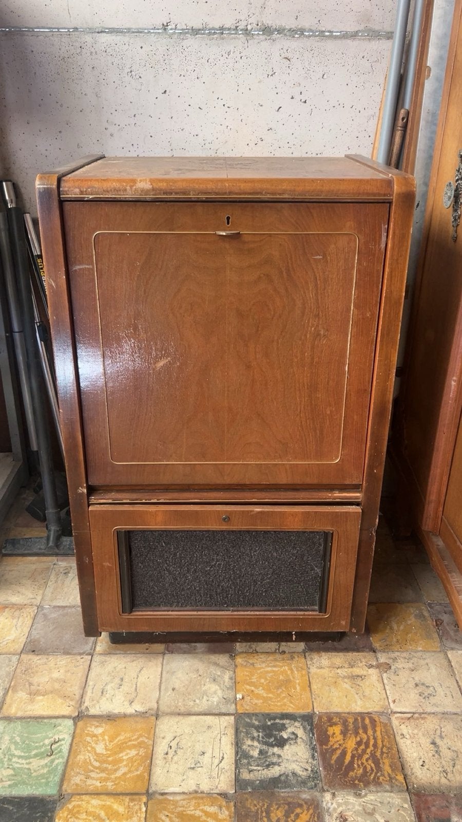 Téléviseur à tube vintage Philips 21RX110A avec radio, Enlèvement