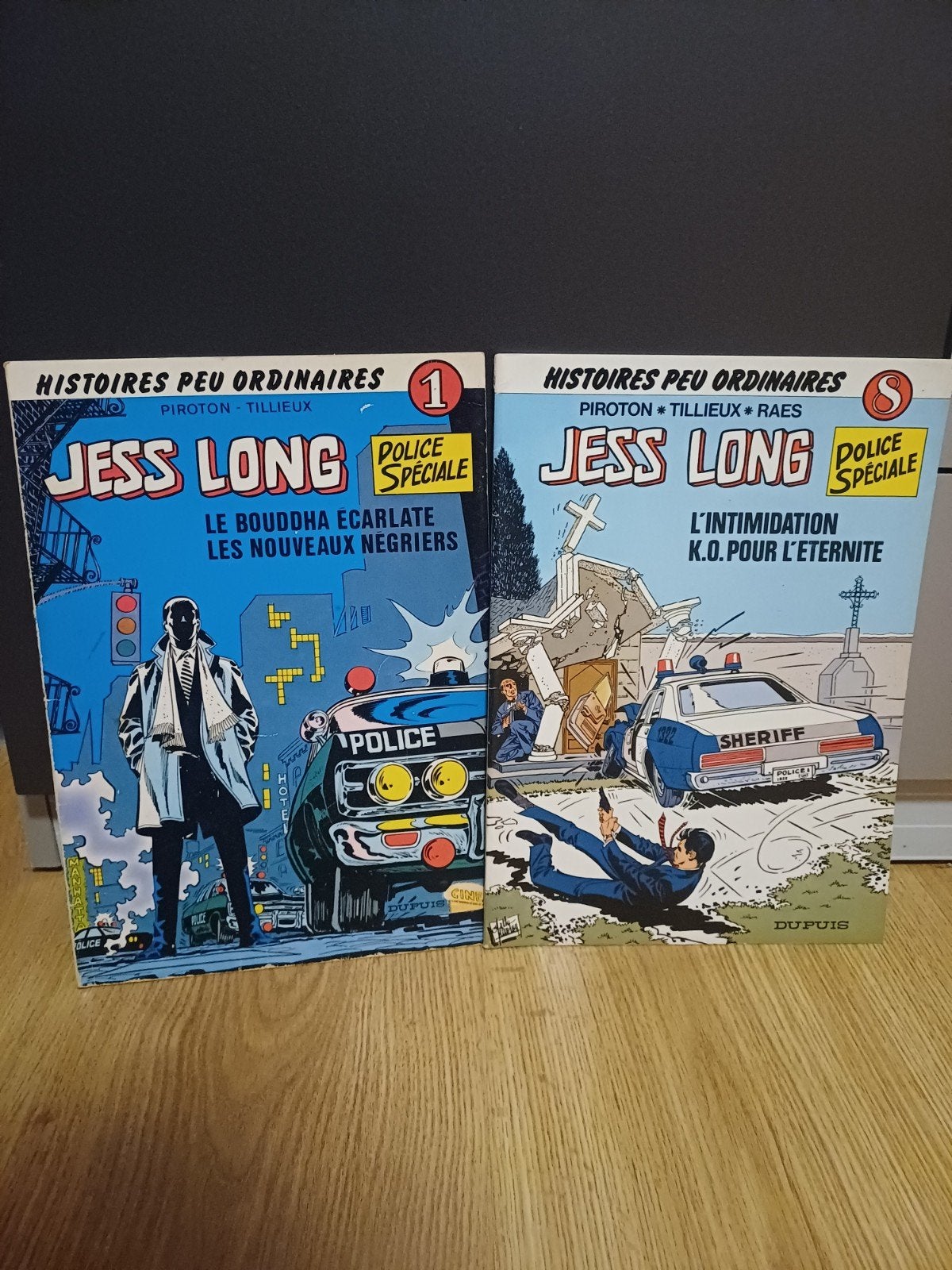 Boek 1 en 8 van Bd Jess Long, Boeken, Stripverhalen, Meerdere stripboeken, Ophalen of Verzenden, Zo goed als nieuw