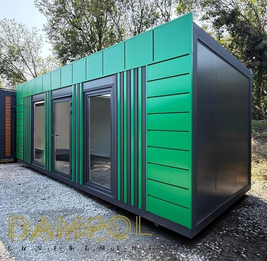 Pavillon 700 x 300 cm – moderne et isolé
