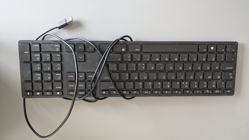 HP QWERTY toetsenbord, Informatique & Logiciels, Claviers, Enlèvement ou Envoi, Qwerty
