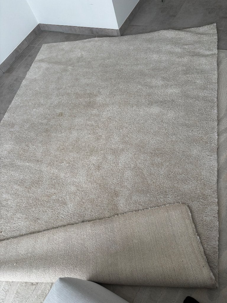 Tapis IKEA beige, Crème, 200 cm ou plus, 150 à 200 cm, Enlèvement