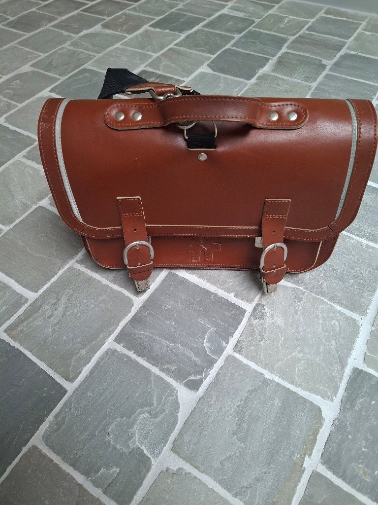 Boekentas leder Own Stuff, Enlèvement, Comme neuf, Sac à dos
