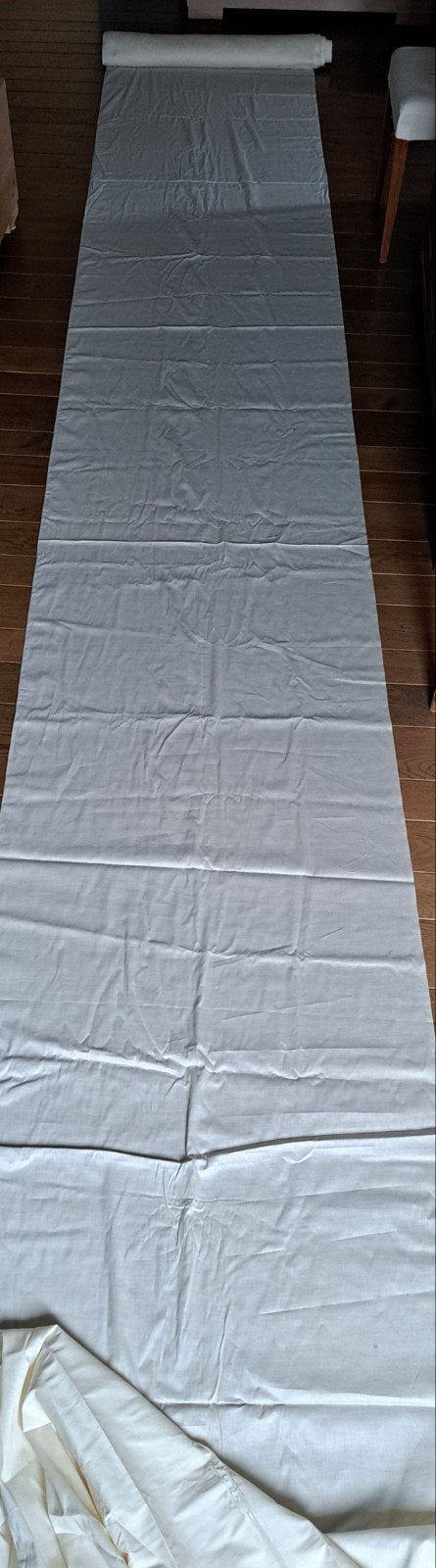 tissu en coton ou lin 36 mètres, Caravanes & Camping, Enlèvement
