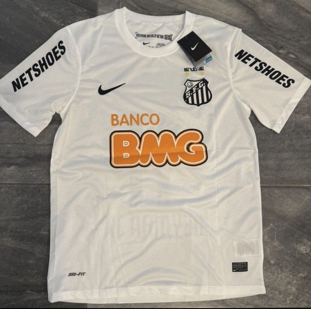 Santos Neymar JR Voetbal Thuisshirt Origineel 2012, Enlèvement ou Envoi