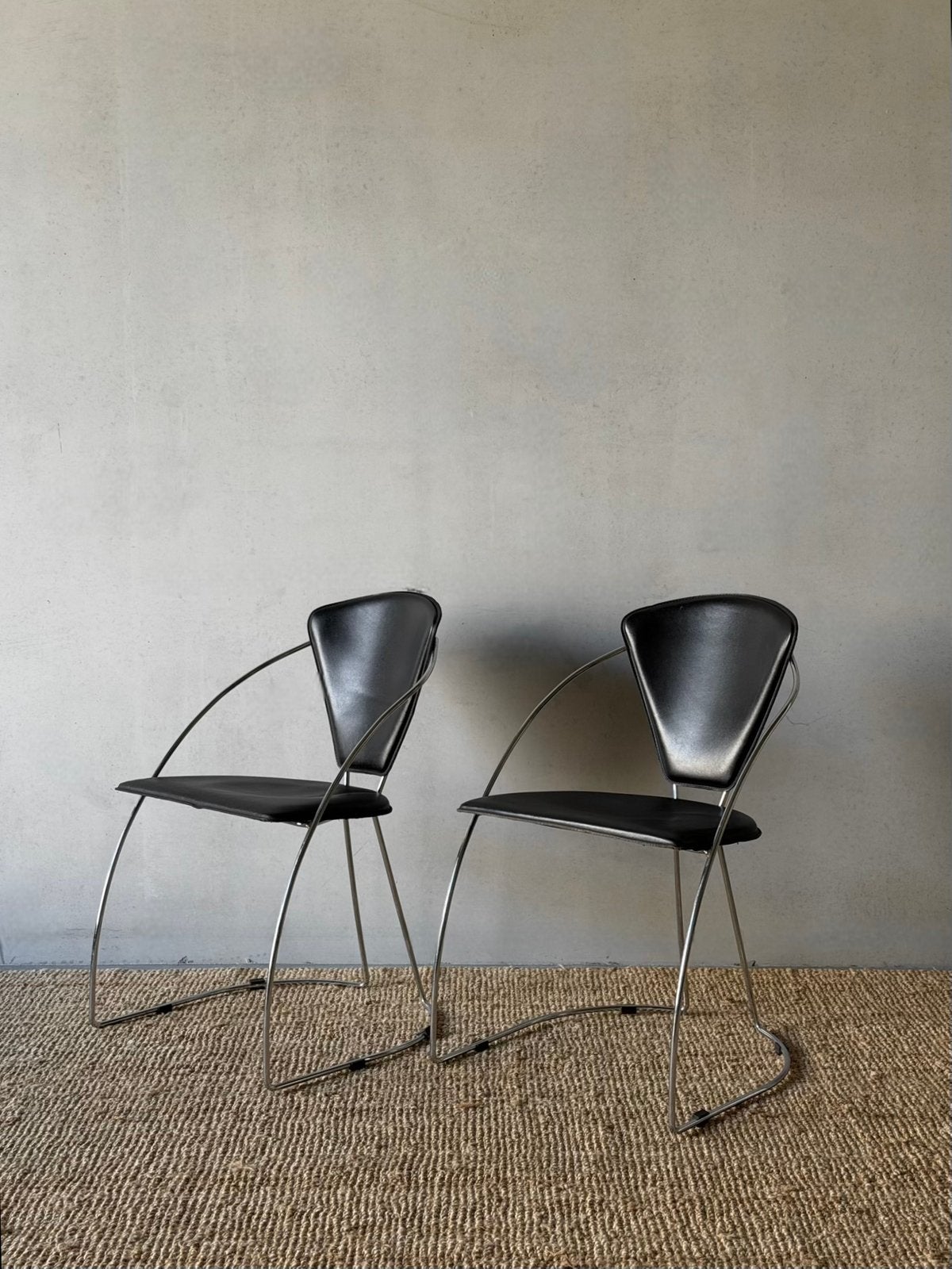 Set van 2 vintage design Italiaanse Arrben stoelen, Maison & Meubles, Enlèvement