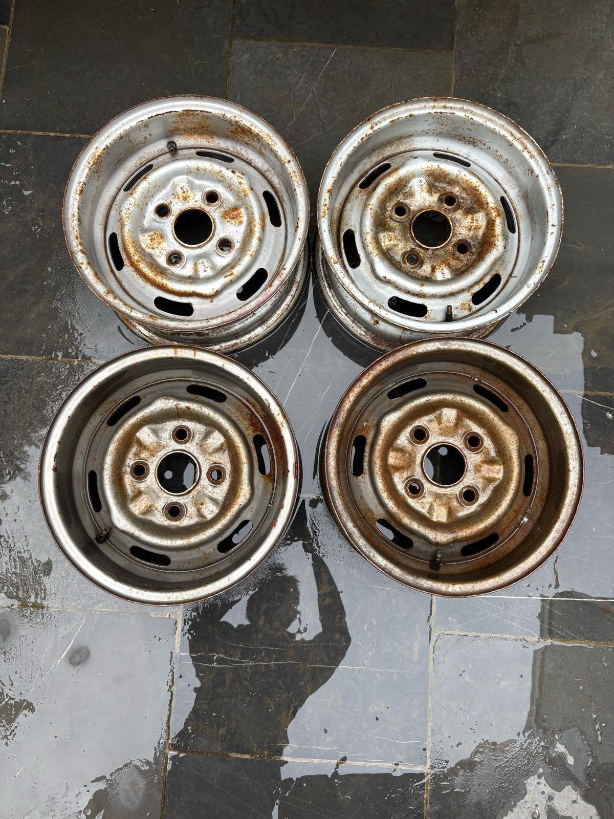 Celica TA22, Ophalen, Gebruikt, 13 inch, Velg(en)