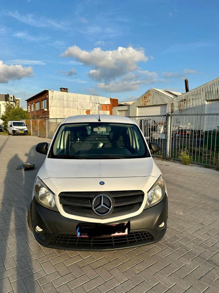 Mercedes citan 1.5 2013 bestelwagen, Auto's, Euro 5, Wit, Particulier, Te koop