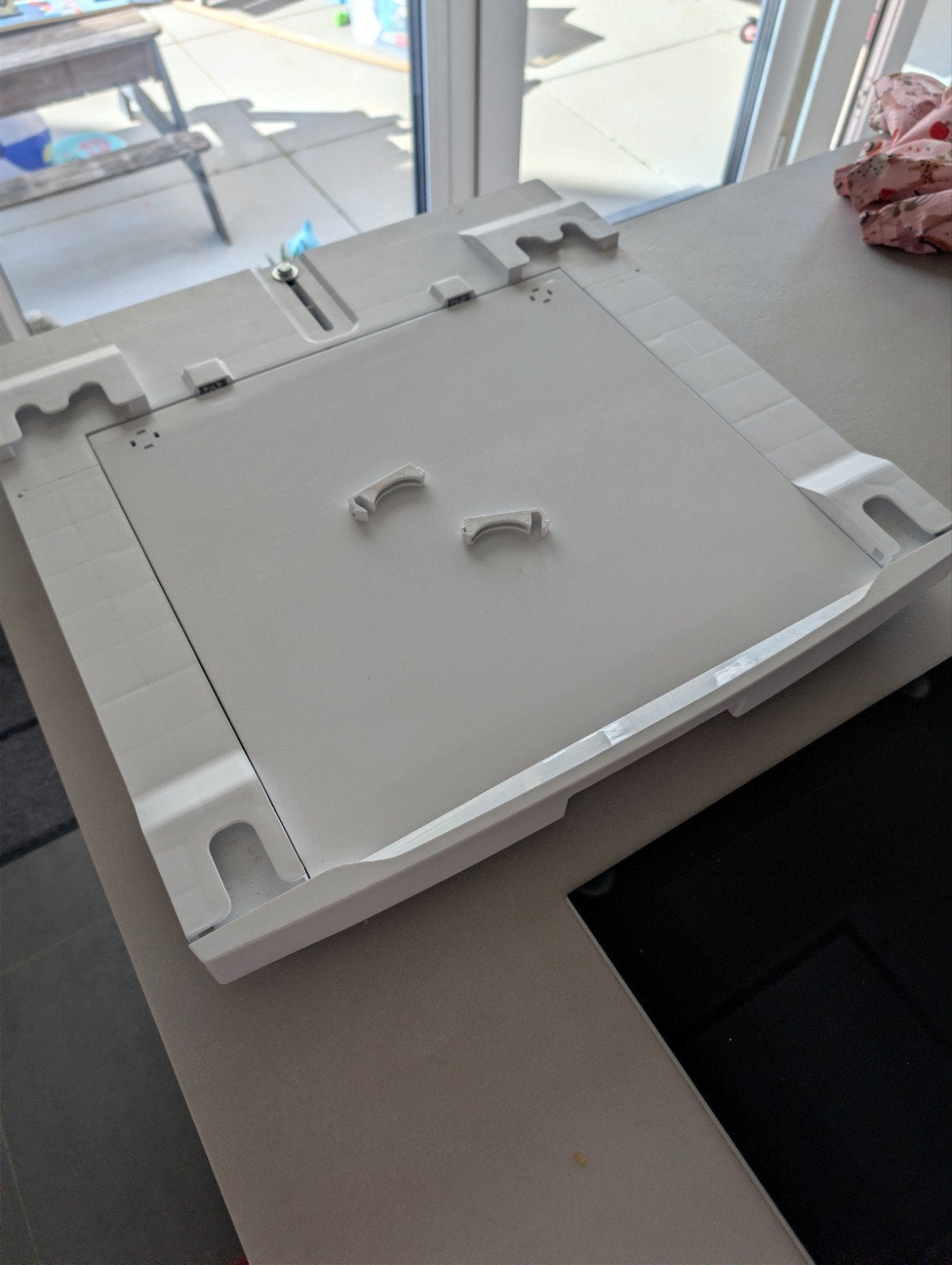AEG uittrekbare plank voor wasmachines. stapelset, Enlèvement ou Envoi, Utilisé