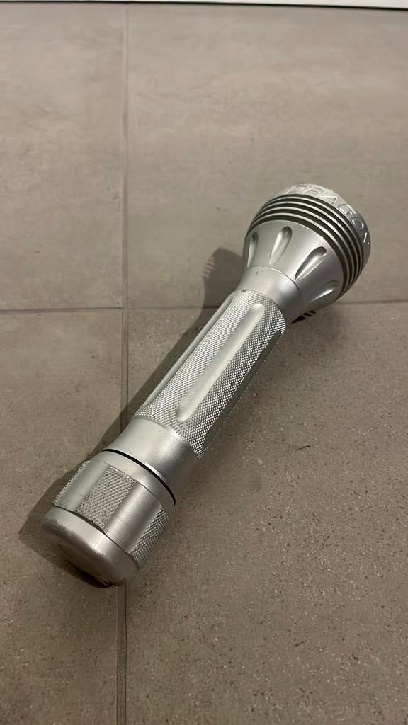 Lampe de plongée Dragonsub 5 lux, Enlèvement ou Envoi, Utilisé, Lampe de plongée