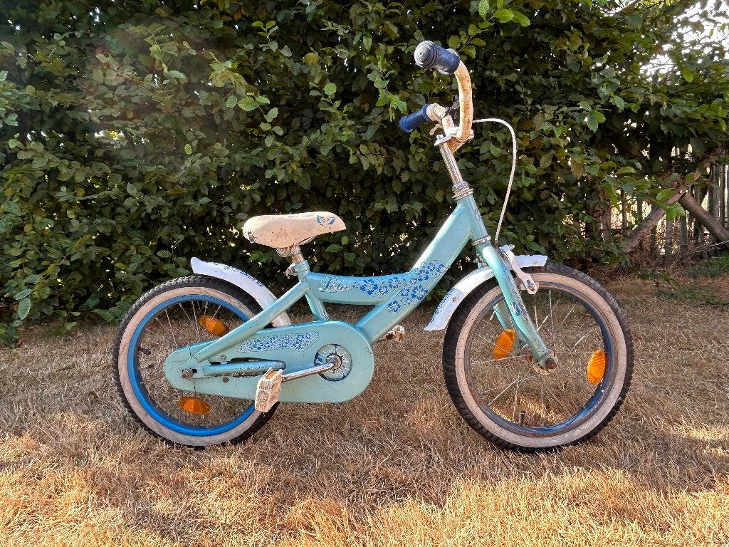 Kinderfiets, Ophalen, Gebruikt, Terugtraprem
