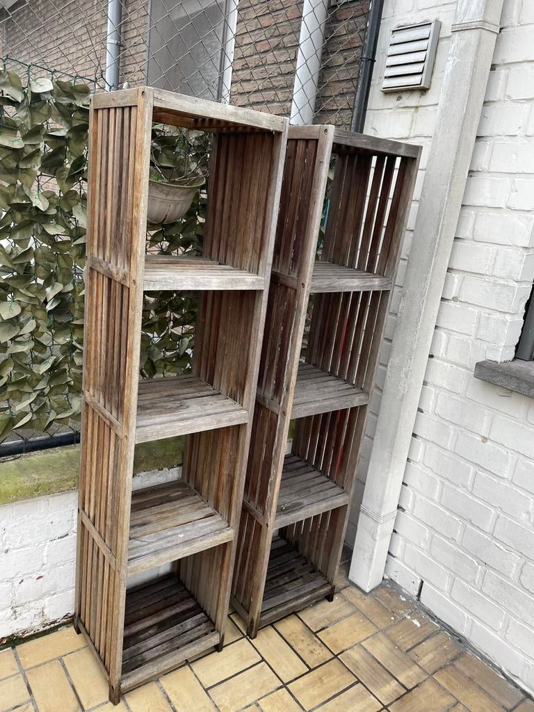 Twee mooie rek voor op terras, Ophalen, Zo goed als nieuw