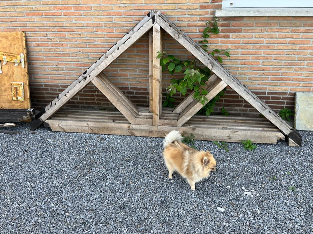 Dak constructie  / gebinte, Ophalen, Zo goed als nieuw