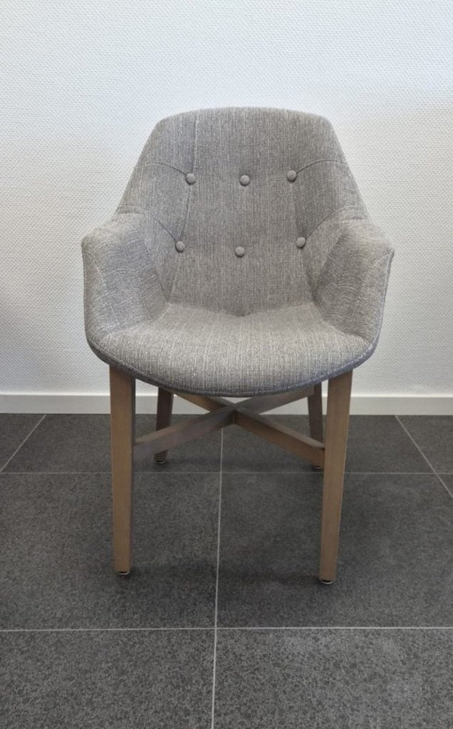 6 prachtige landelijke stoelen in perfecte staat, Huis en Inrichting, Ophalen, Zo goed als nieuw, Stof