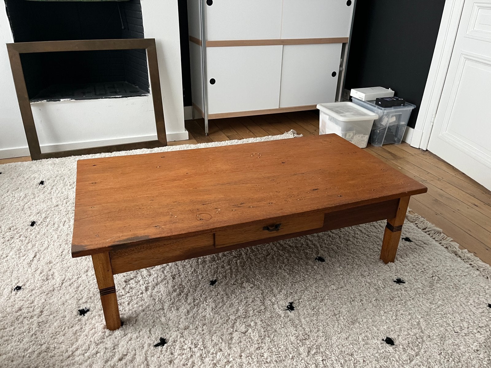 Table basse vintage, Ophalen, Gebruikt