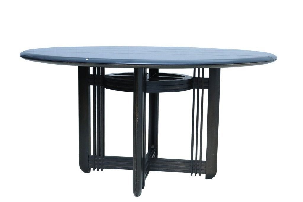 Giorgetti ronde eettafel Umberto Asnago, Ophalen