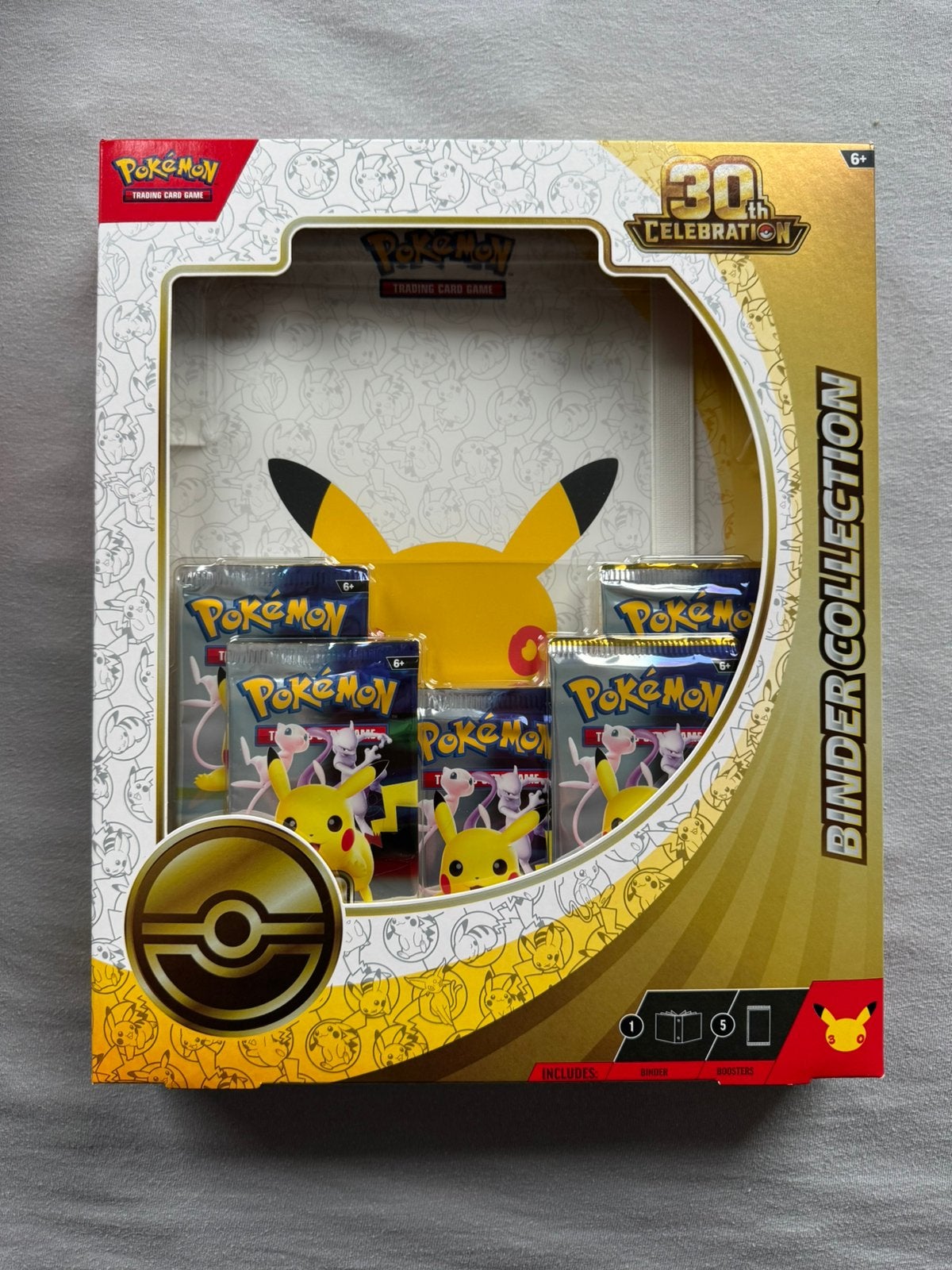 Binder Collection 30th Celebration Pokemon sealed, Ophalen of Verzenden, Nieuw