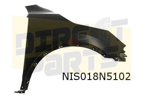 Nissan Qashqai (1/14-5/21) voorscherm Rechts Origineel! F310, Neuf, -, -, Garde-boue