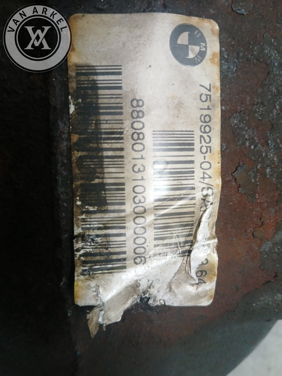 Bmw differentieel 3,64 7519925 e90 e87 ruil, -, -, Enlèvement, Utilisé