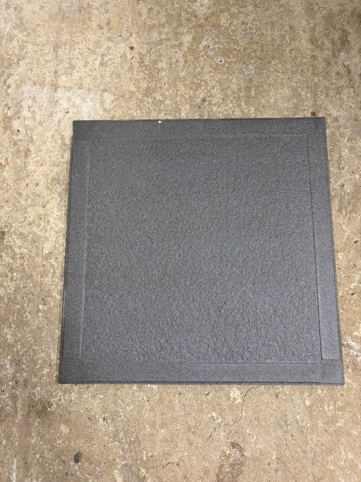 Donkergrijze terrastegel, Ophalen, Gebruikt, 10 m² of meer, Terrastegels