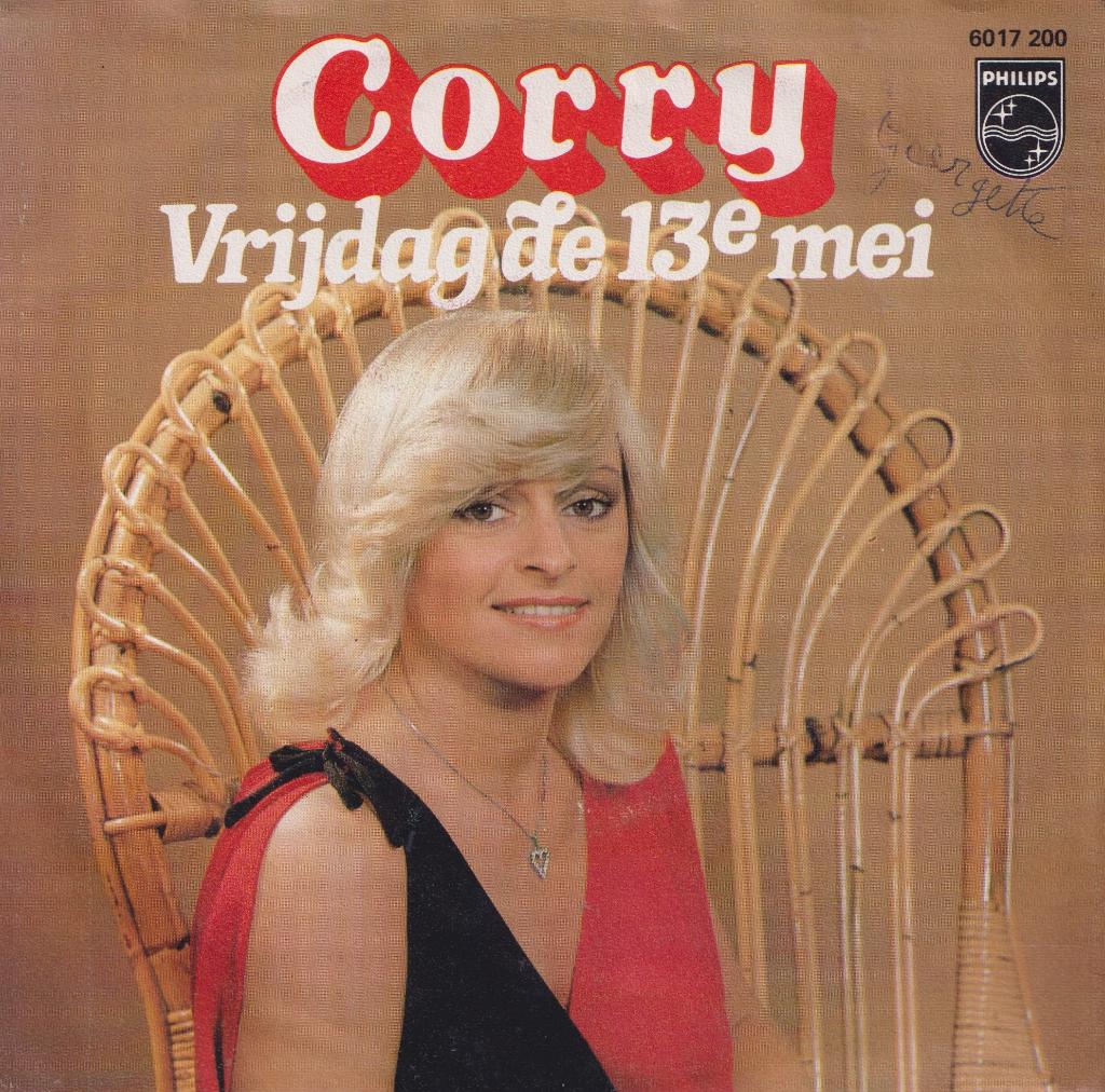 Corry – Vrijdag de 13 mei / Op dat warme strand - Single, Gebruikt, 7 inch, Single, Ophalen of Verzenden