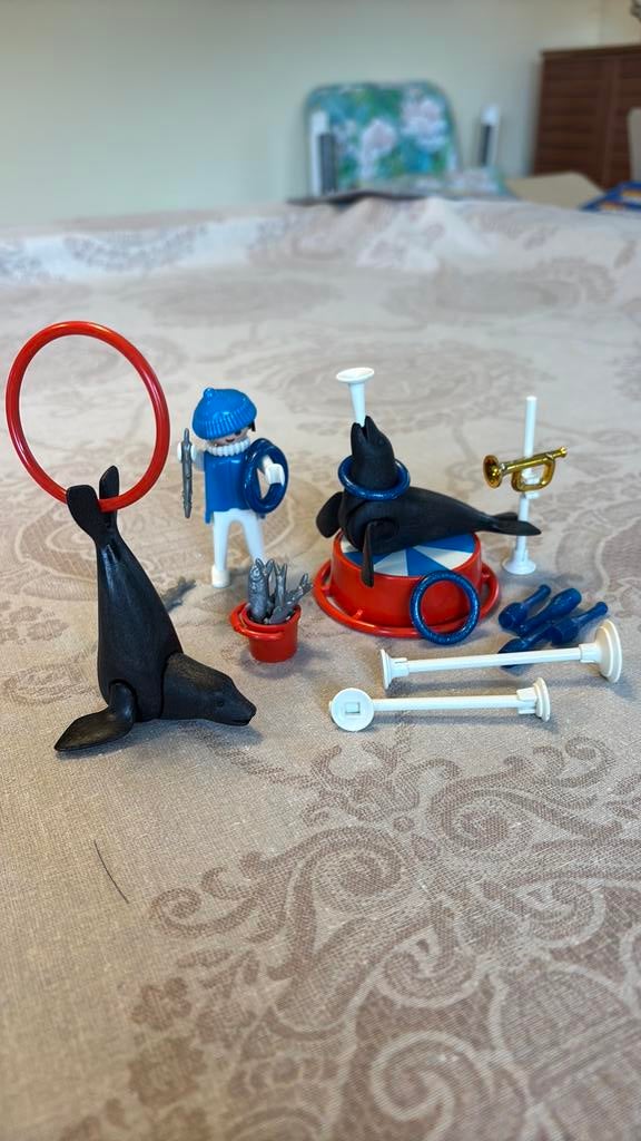 Playmobil - circus, Kinderen en Baby's, Speelgoed | Playmobil, Ophalen of Verzenden, Zo goed als nieuw